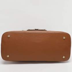 Pre Owned DKNY Brown Leather Satchel