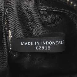 Pre Owned DKNY Elissa Black Leather Satchel