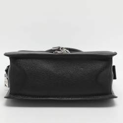 Pre Owned DKNY Elissa Black Leather Satchel