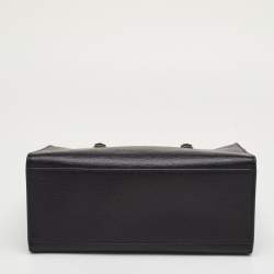 Pre Owned DKNY Bryant Black Leather Shopper Tote