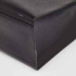 Pre Owned DKNY Bryant Black Leather Shopper Tote