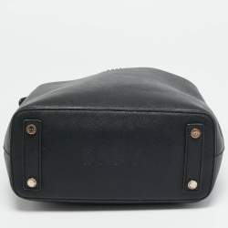 Pre Owned حقيبة دلو دي كيه إن واي براينت بارك جلد أسود