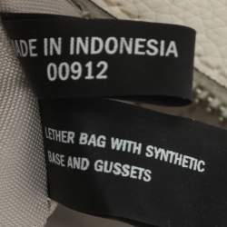 Pre Owned Dkny Lola White Leather Crossbody Bag