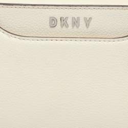 Pre Owned Dkny Lola White Leather Crossbody Bag