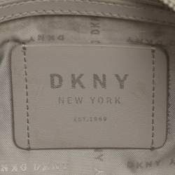 Pre Owned Dkny Lola White Leather Crossbody Bag