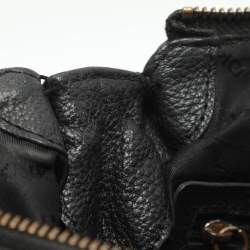 Pre Owned حقيبة كروس دي كيه إن واي جلد أسود