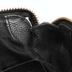 Pre Owned حقيبة كروس دي كيه إن واي جلد أسود