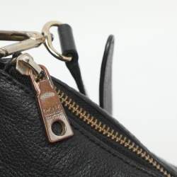 Pre Owned حقيبة كروس دي كيه إن واي جلد أسود