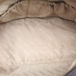 Pre Owned DKNY Purple Saffiano Leather Satchel