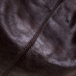 DKNY Dark Brown  Leather Hobo 
