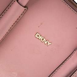 Pre Owned Dkny Pink Leather Sacthel