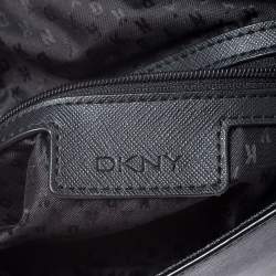 حقيبة كروس DKNY بريانت جلد أسود بقلاب