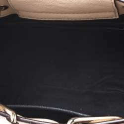 Pre Owned Dkny Beige Leather Tote