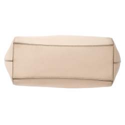 Pre Owned Dkny Beige Leather Tote