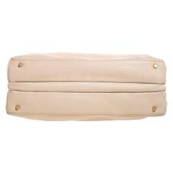 Pre Owned Dkny Beige Leather Satchel