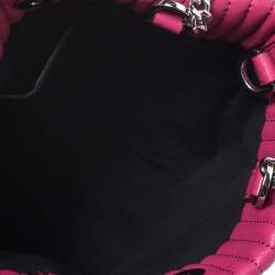 مملوكة مسبقًا DKNY Fuchsia Leather Satchel