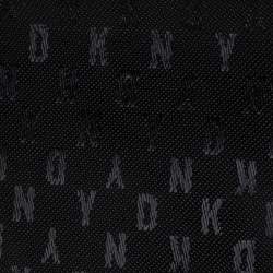 Pre Owned DKNY Black Leather Flap Chain Shoulder Bag