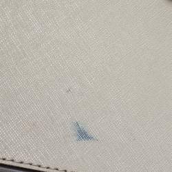 Pre Owned Dkny Grey Leather Chain Shoulder Bag