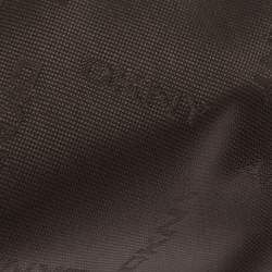 مملوكة مسبقًا حقيبة كروس دي كيه إن واي سحاب أمامي جلد بني 