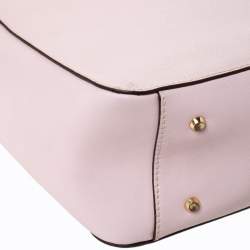 Pre Owned Dkny Pink Leather Bryant Park Chain Tote