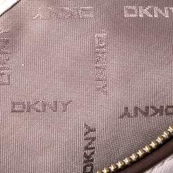 Pre Owned Dkny Pink Leather Bryant Park Chain Tote