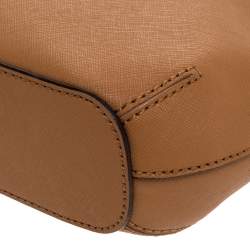 Pre Owned حقيبة كتف دي كيه إن واي "كاميل" دوم جلد بني