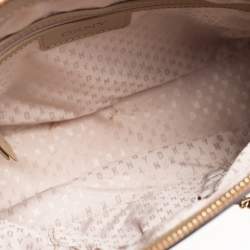 Pre Owned حقيبة كتف دي كيه إن واي "كاميل" دوم جلد بني