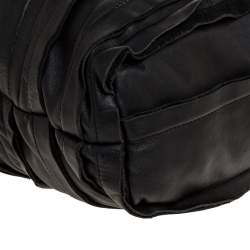 Pre Owned حقيبة يد دي طيه إن واي سلسلة جلد كرانيش أسود