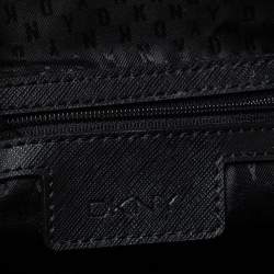 Pre Owned Dkny Blue Leather Camille Chain Shoulder Bag