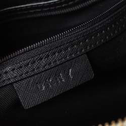 Pre Owned Dkny Grey Leather Ava Zip Crossbody Bag