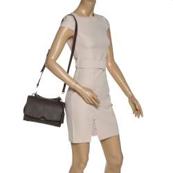 مملوكة مسبقًا حقيبة يد دي كيه إن واي "بريانت بارك" يد علوية جلد بني