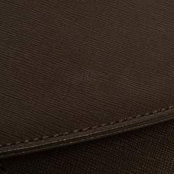 مملوكة مسبقًا حقيبة يد دي كيه إن واي "بريانت بارك" يد علوية جلد بني