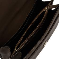 مملوكة مسبقًا حقيبة يد دي كيه إن واي "بريانت بارك" يد علوية جلد بني