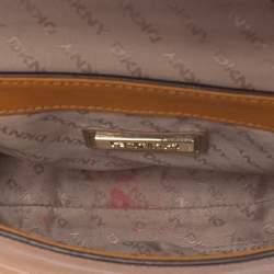 Pre Owned حقيبة كروس دي كيه إن واي "بريانت بارك" جلد مُسترده