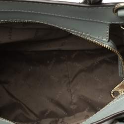 Pre Owned DKNY Pale Blue Leather Bryant Park Shoulder Bag