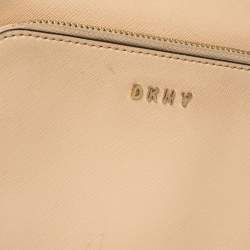 مملوكة مسبقًا حقيبة كروس دي كي إن واي براينت بارك بوكيت جلد بيج