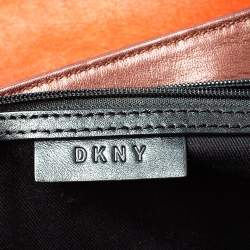 Pre Owned DKNY Multicolor Leather Greenwich Crossbody Bag