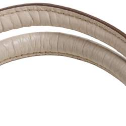 مملوكة مسبقًا DKNY Off White Leather Shopper Tote