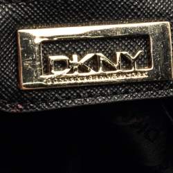 Pre Owned Dkny Black Leather Camille Dome Shoulder Bag