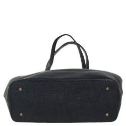 مملوكة مسبقًا Dkny Black Leather Bryant Tote