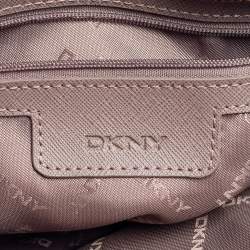 DKNY Pink Leather Chelsea Satchel