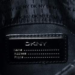Dkny Black Signature Fabric Messenger