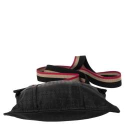 Dkny Black Signature Fabric Messenger