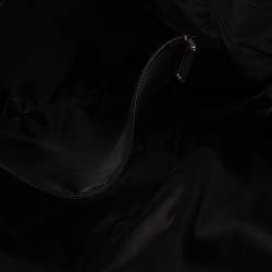 مملوكة مسبقًا DKNY Silver/Black Faux Leather Shopper Tote