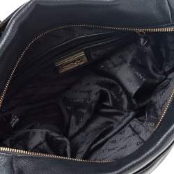 Pre Owned Dkny Black Leather Shoulder Bag