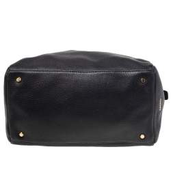 Pre Owned Dkny Black Leather Shoulder Bag