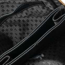 Pre Owned حقيبة كاميرا دي كي أن واي جيب أمامي جلد محبب أسود