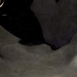 Pre Owned DKNY Black PVC Chain Handle Tote