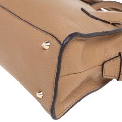 Pre Owned DKNY Brown Leather Chelsea Satchel