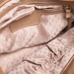 Pre Owned DKNY Brown Leather Chelsea Satchel